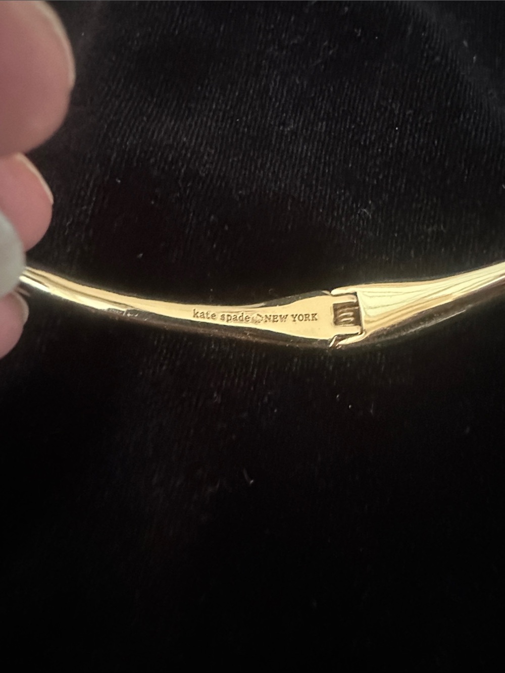Kate Spade Lady Marmelade Pink Purple Crystal Open Cuff Bracelet - Picture 4 of 9